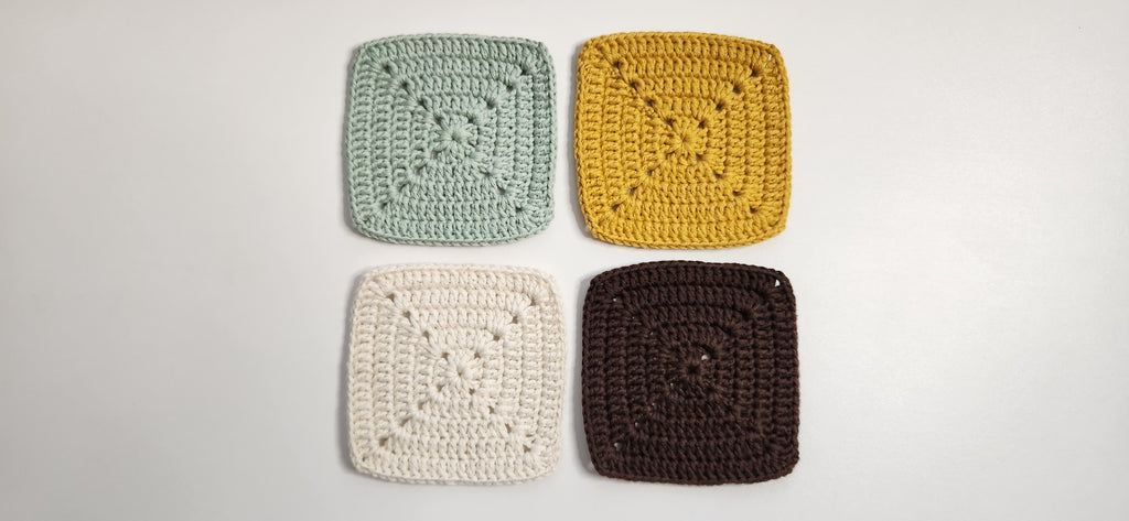 Classic Solid Square Motif Pattern - Beginner-Friendly Crochet Pattern