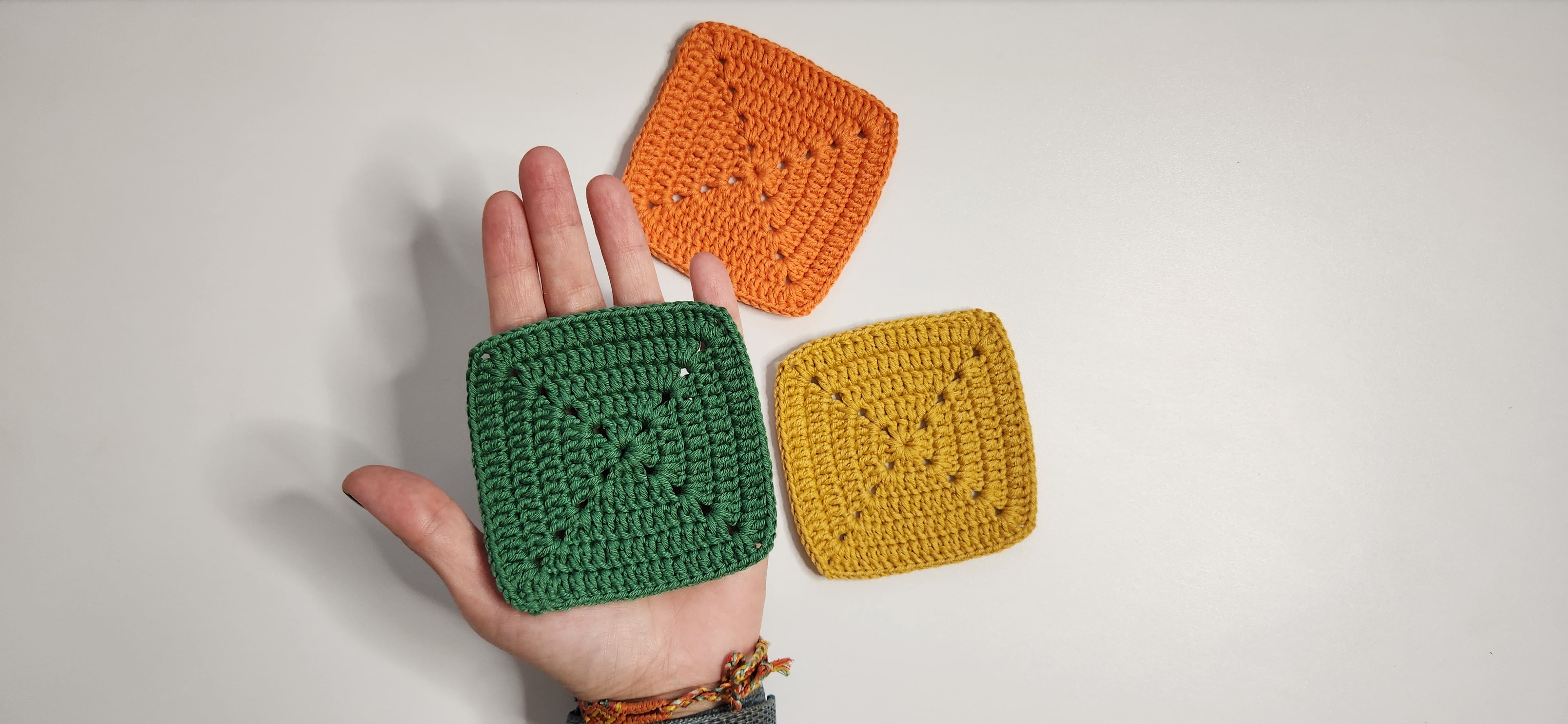 Classic Solid Square Motif Pattern - Beginner-Friendly Crochet Pattern