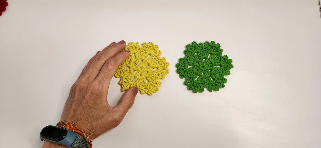 Picot Flower Hexagon Motif Pattern - Beginner-Friendly Crochet Pattern