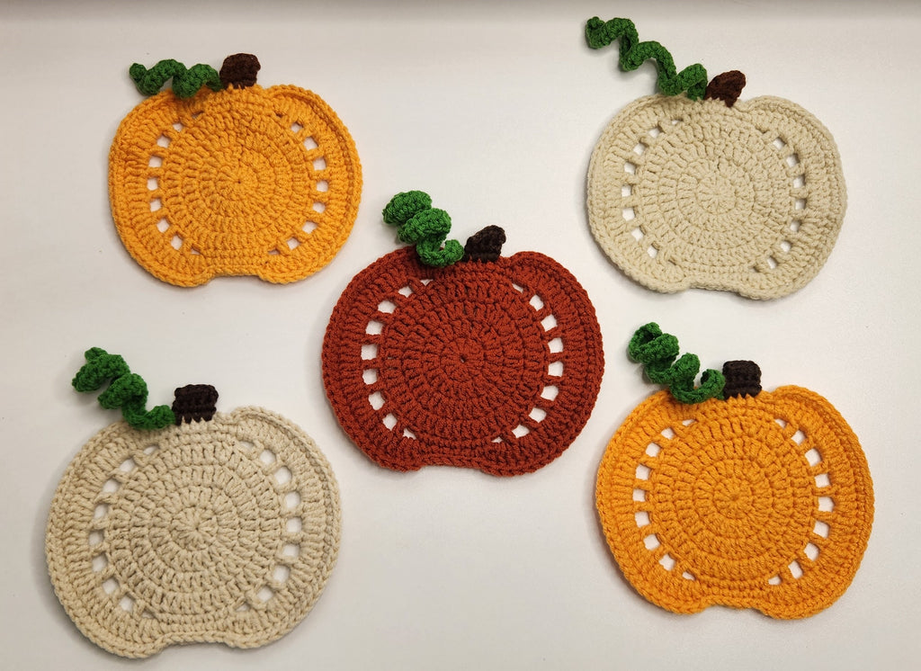 Pumpkin Motif Crochet Pattern 🎃 Beginner-Friendly Crochet Pattern