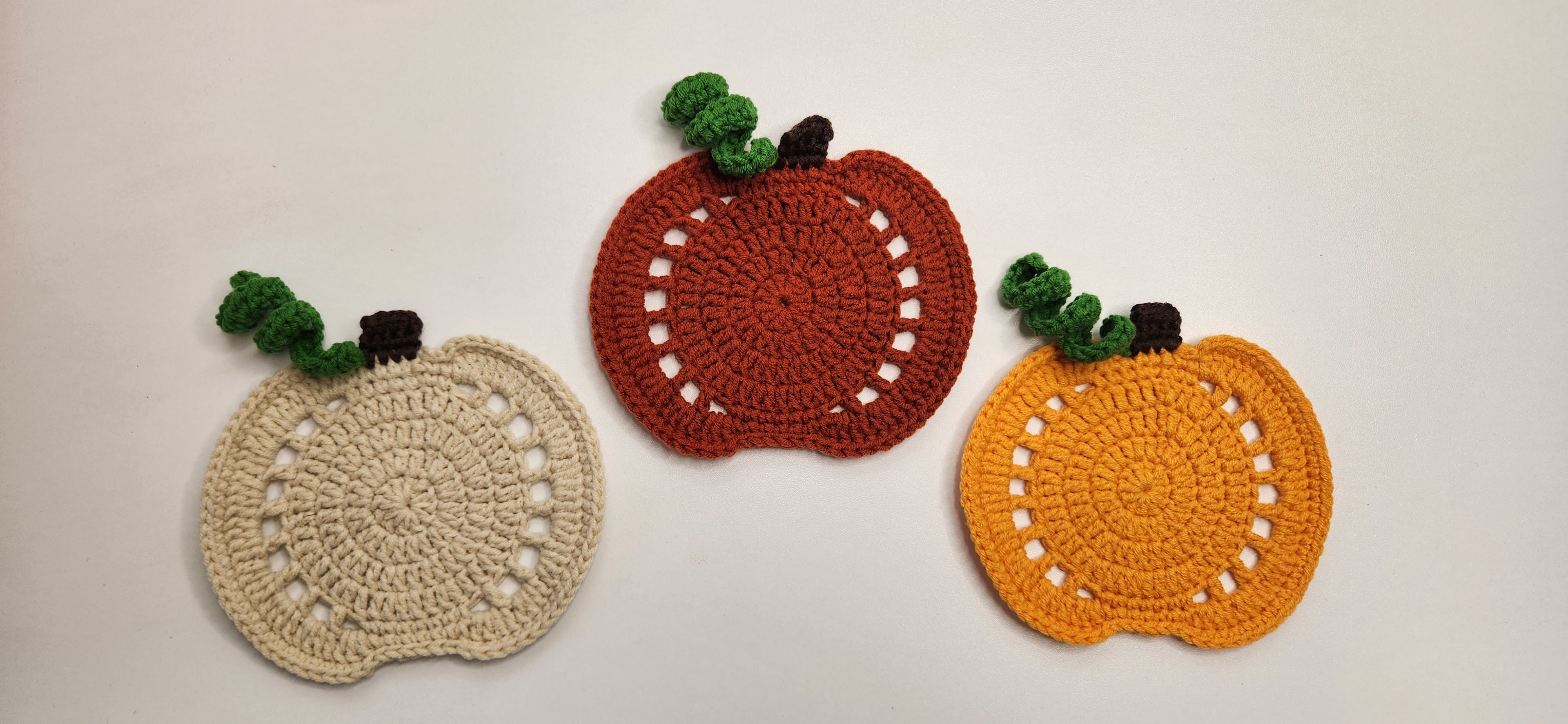 Pumpkin Motif Crochet Pattern 🎃 Beginner-Friendly Crochet Pattern