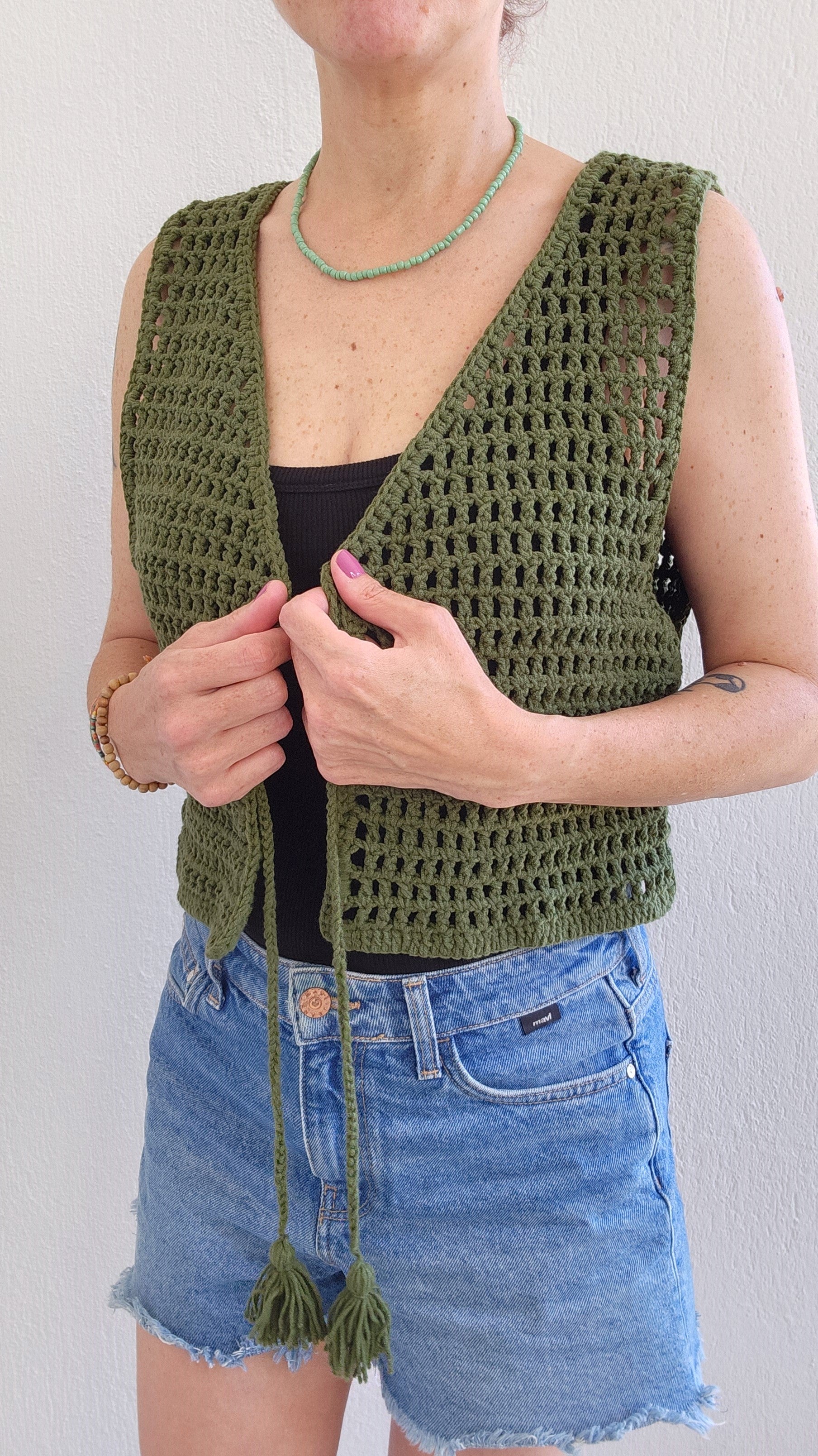 Aira Vest Top Crochet Pattern