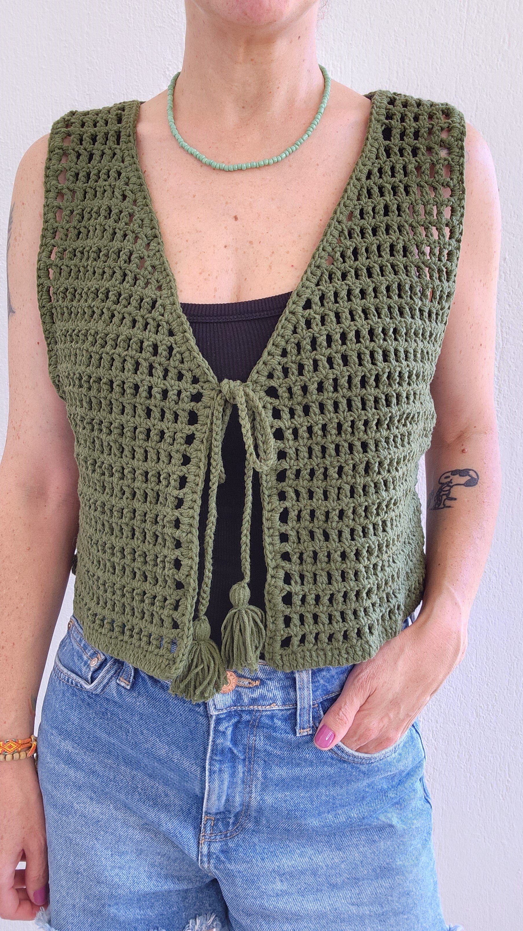 Aira Vest Top Crochet Pattern