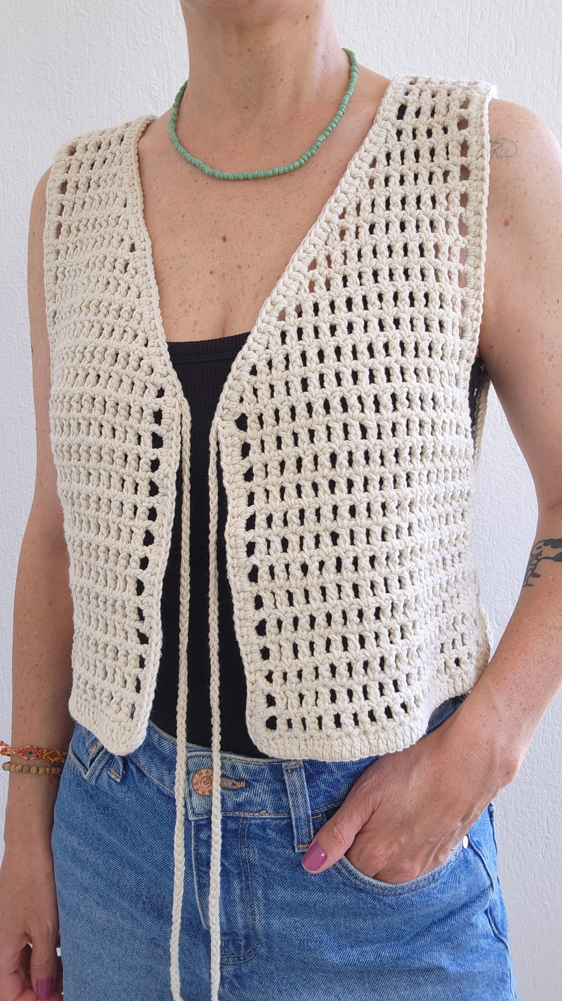 Aira Vest Top Crochet Pattern