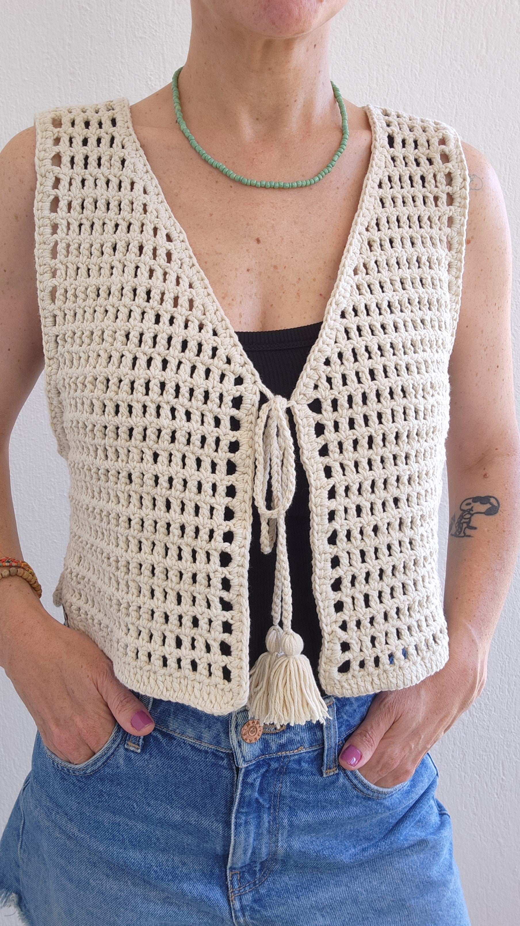 Aira Vest Top Crochet Pattern