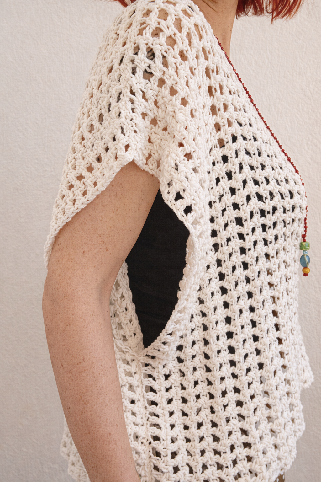 Aira Top Crochet Pattern - Mesh Summer Festival Beach Top