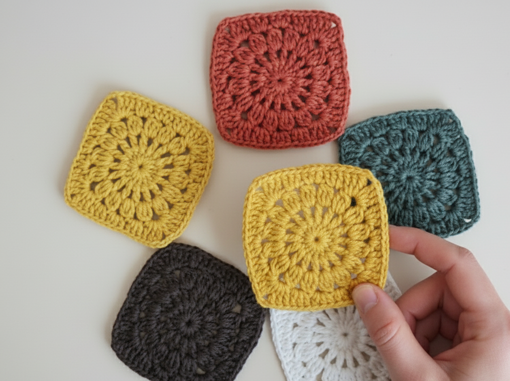 Sunshine Square Crochet Pattern