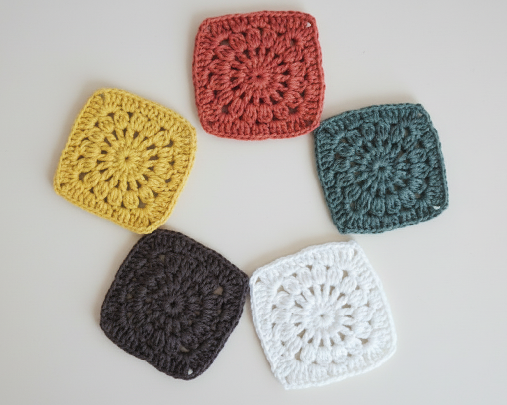 Sunshine Square Crochet Pattern