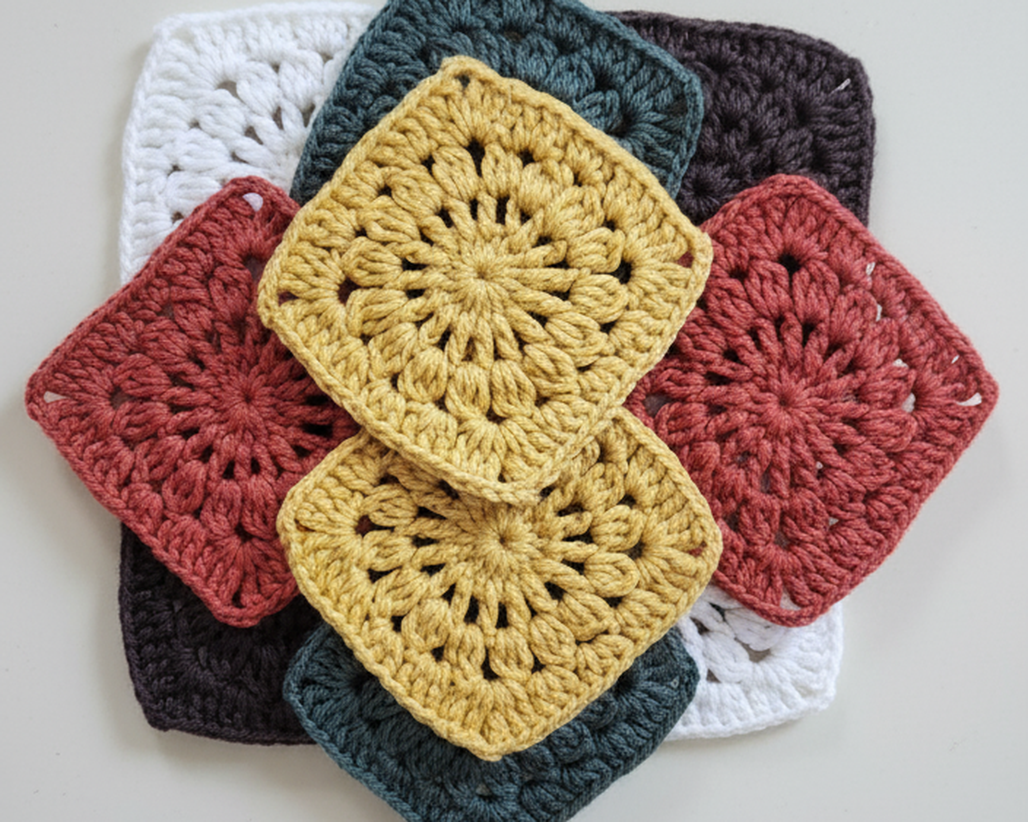 Sunshine Square Crochet Pattern