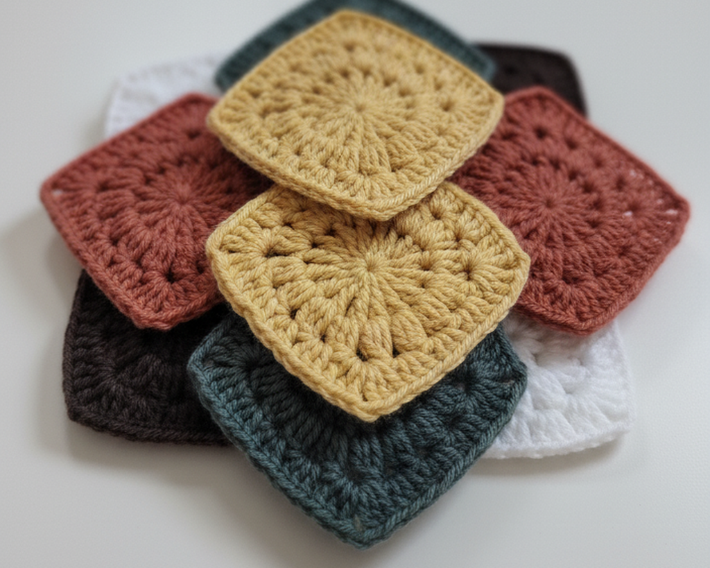 Sunshine Square Crochet Pattern