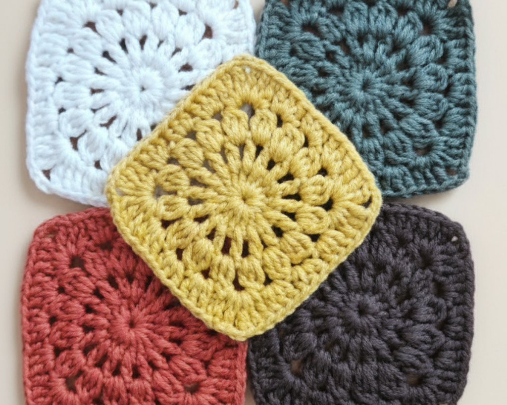 Sunshine Square Crochet Pattern