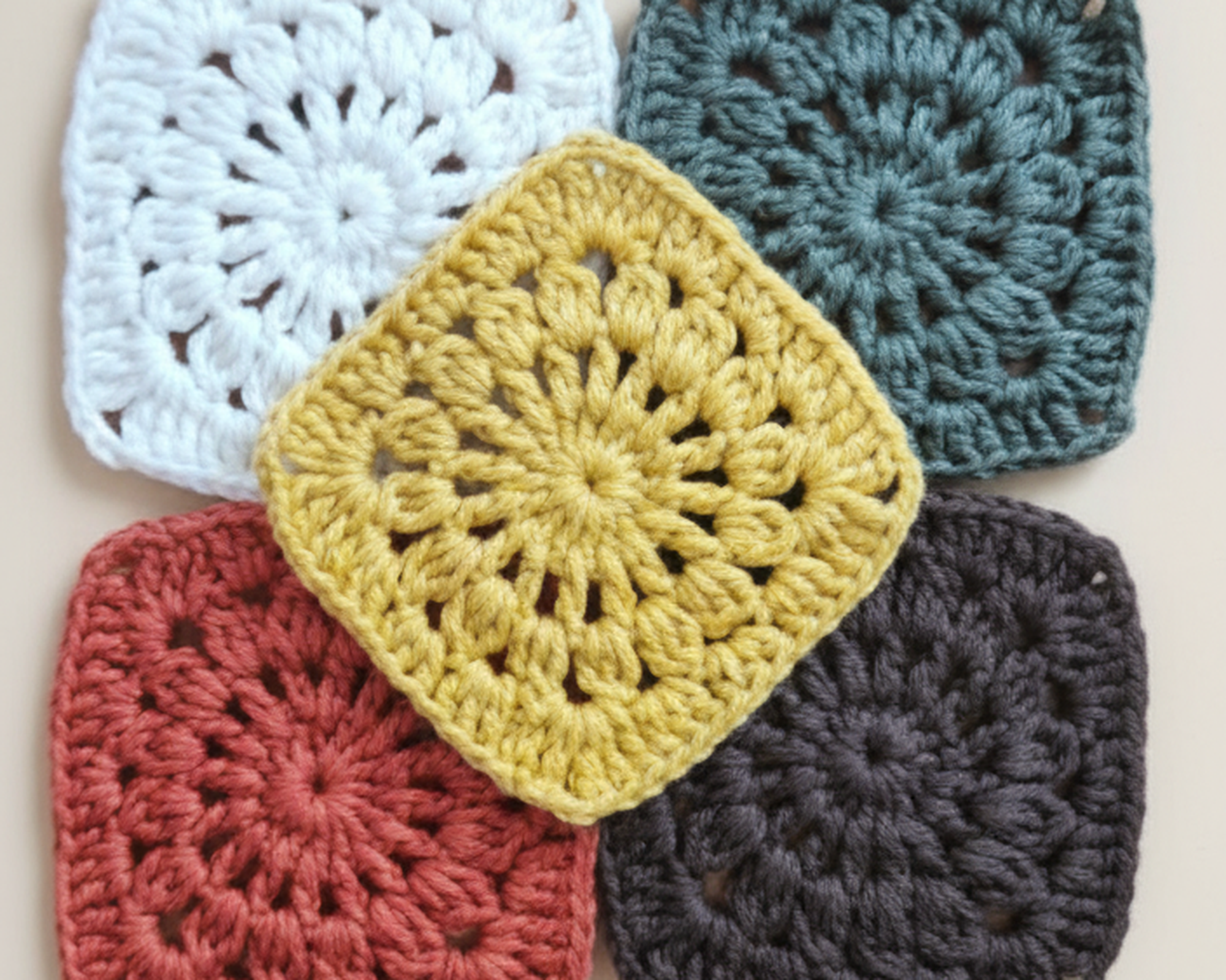 Sunshine Square Crochet Pattern