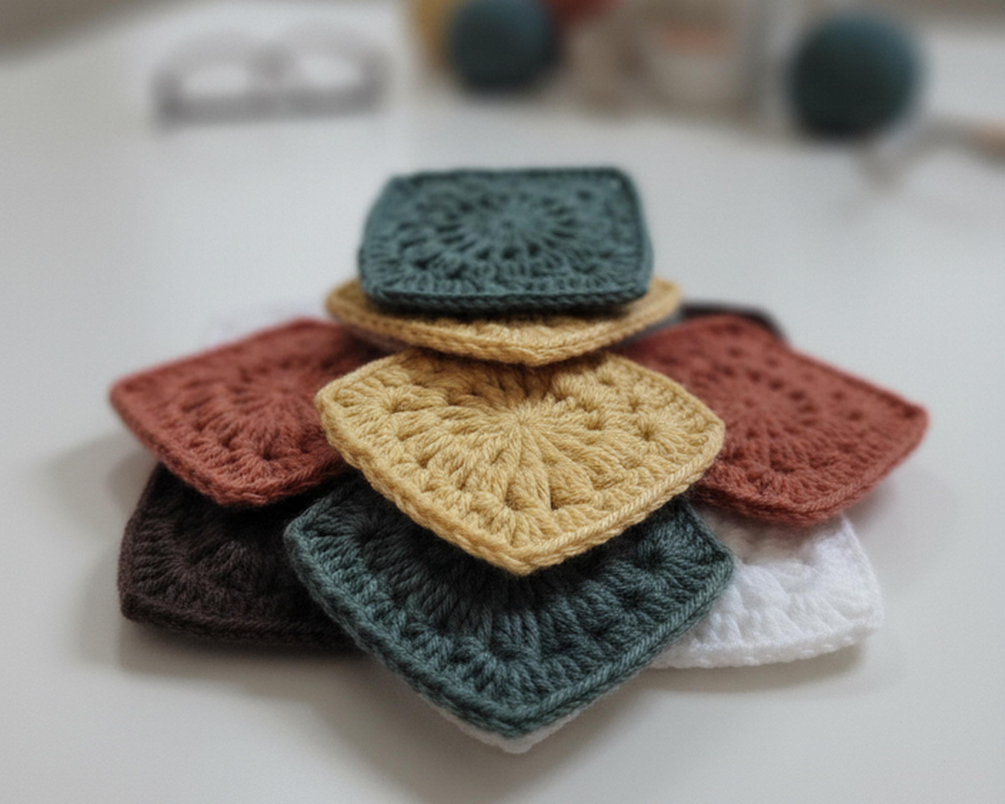 Sunshine Square Crochet Pattern