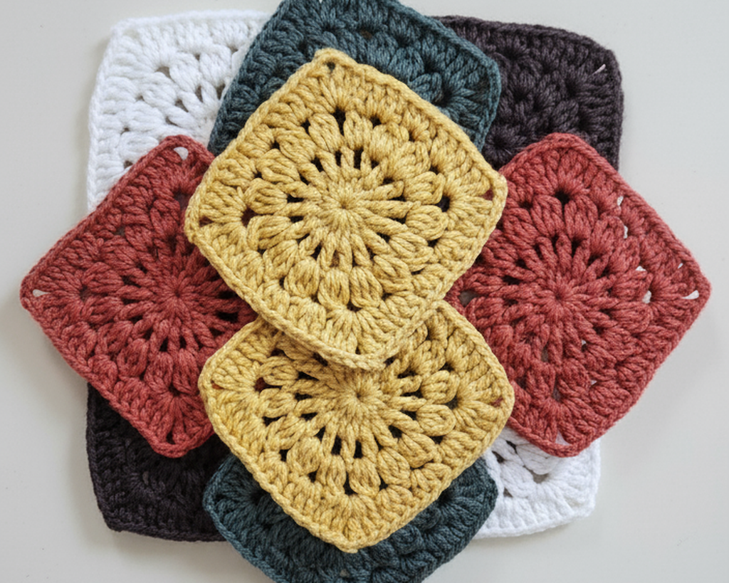 Sunshine Square Crochet Pattern
