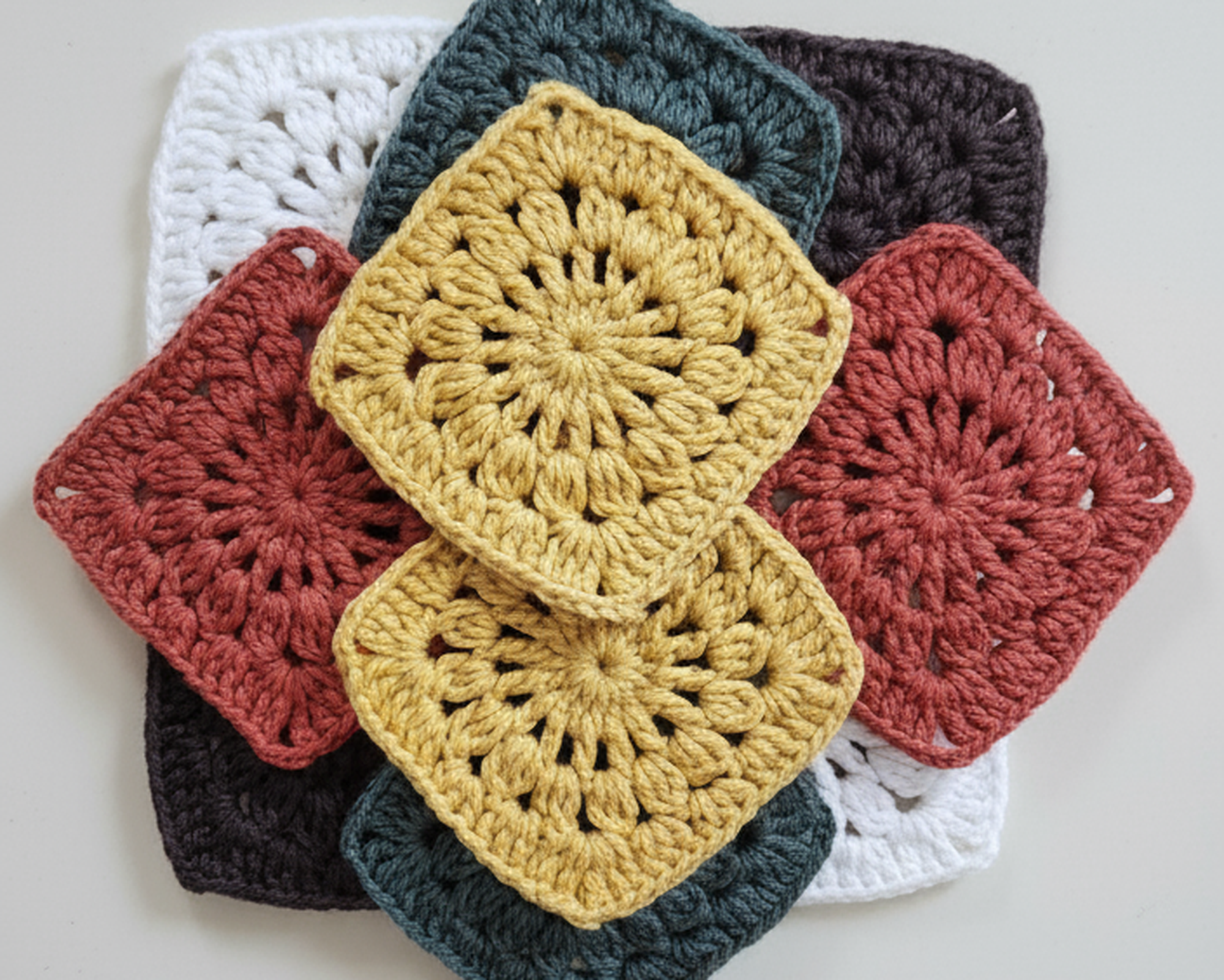 Sunshine Square Crochet Pattern