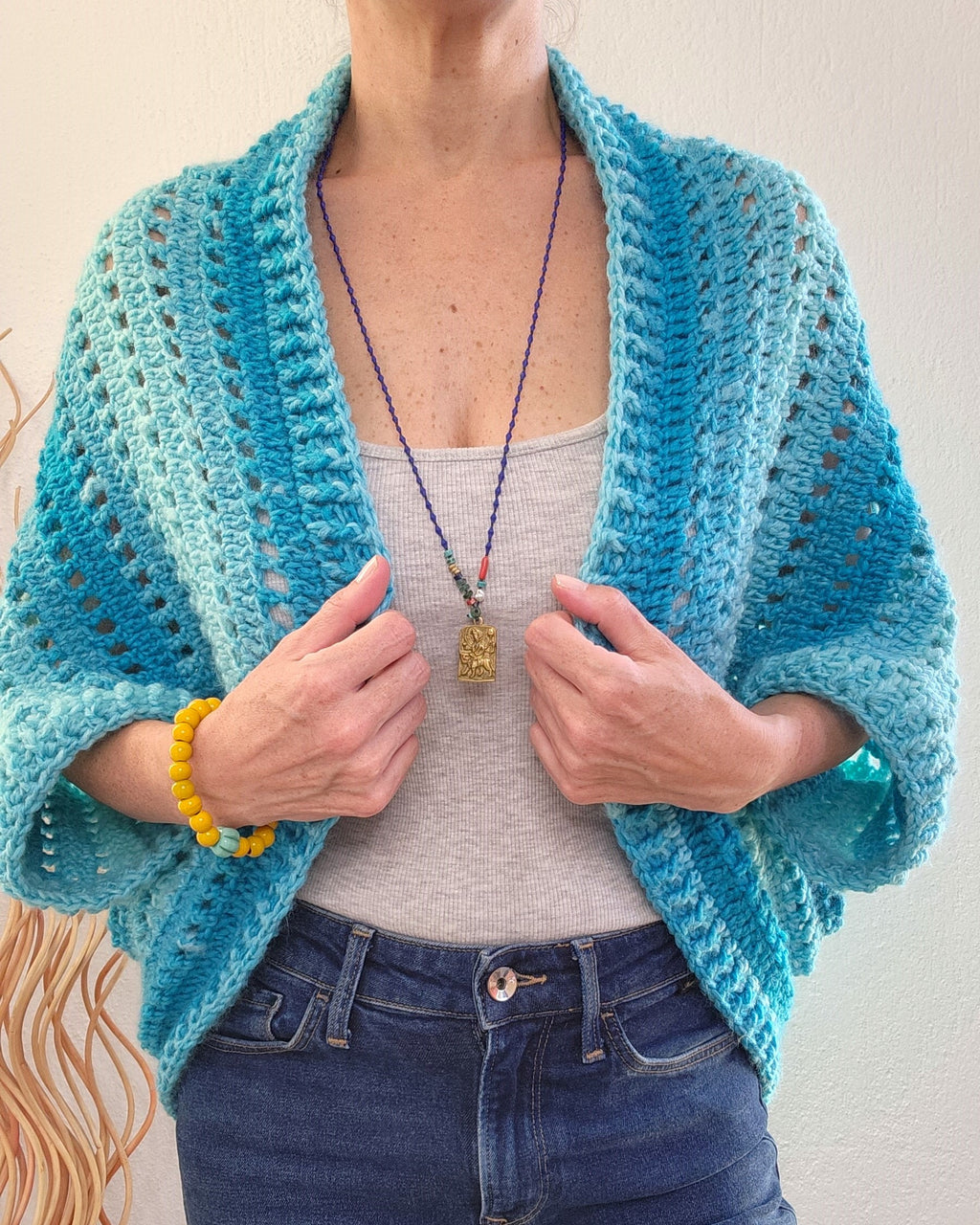 Festival Shrug Crochet Pattern -patternsforknitting.net 