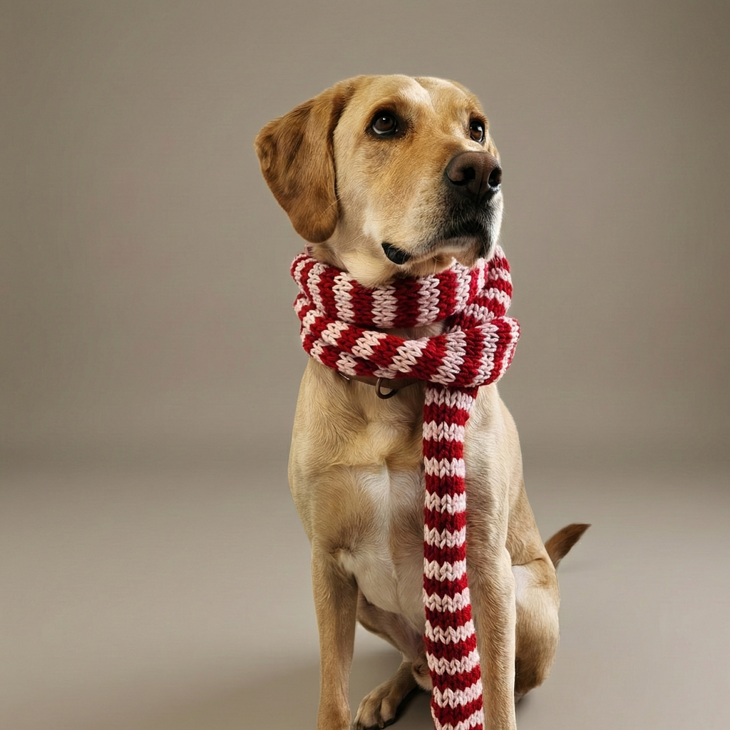 Rolling Stripes Scarf Pattern - Beginner-Friendly Knitting Pattern