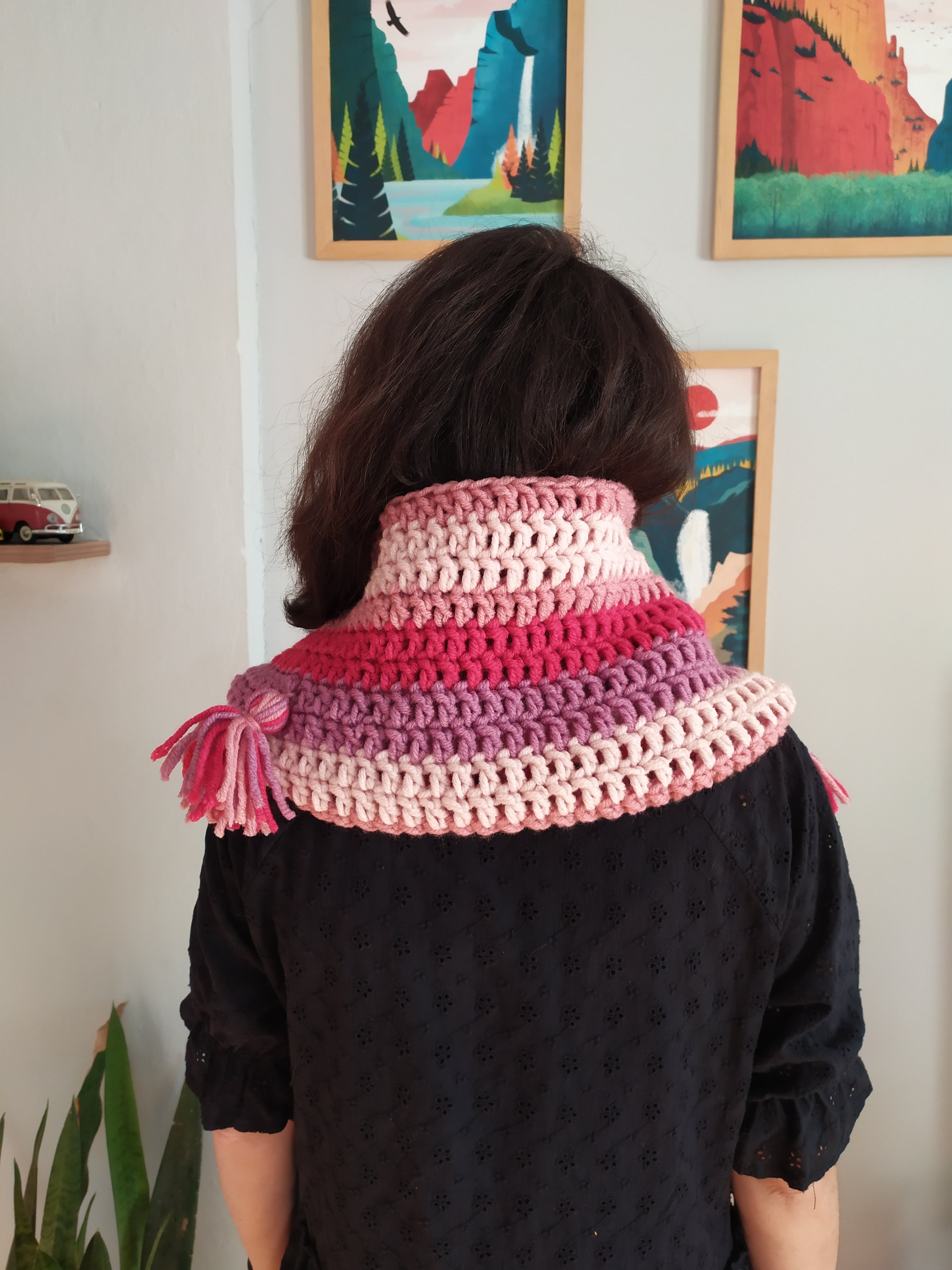 Enid Sinclair Snood - Crochet Pattern