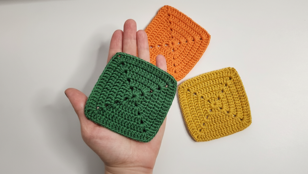 Classic Solid Square Motif Pattern - Beginner-Friendly Crochet Pattern