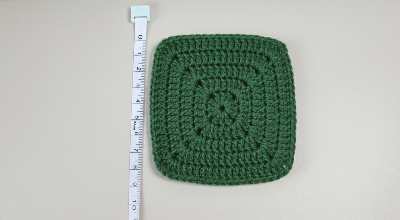 Classic Solid Square Motif Pattern - Beginner-Friendly Crochet Pattern