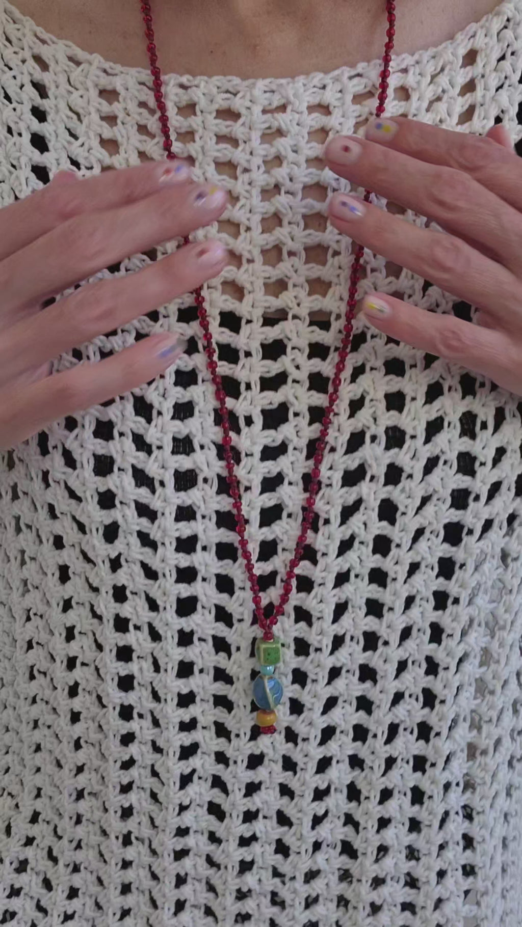 Aira Top Crochet Pattern - Mesh Summer Festival Beach Top