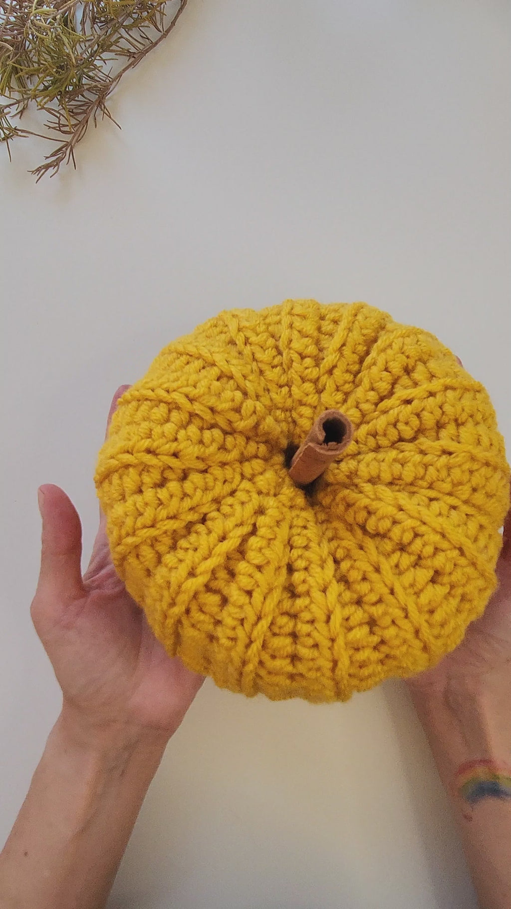 Crochet Halloween Pumpkin Pattern