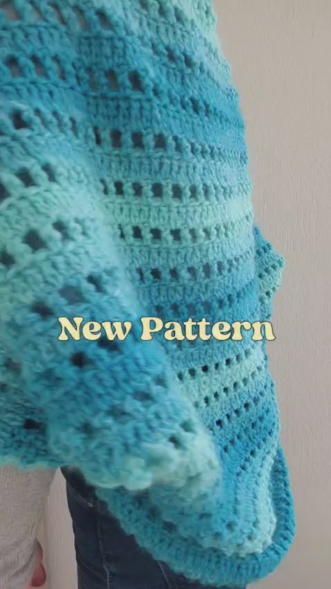 Festival Shrug Crochet Pattern - Festival Collection